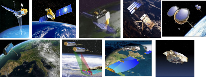 Enlarged view: Satelliten