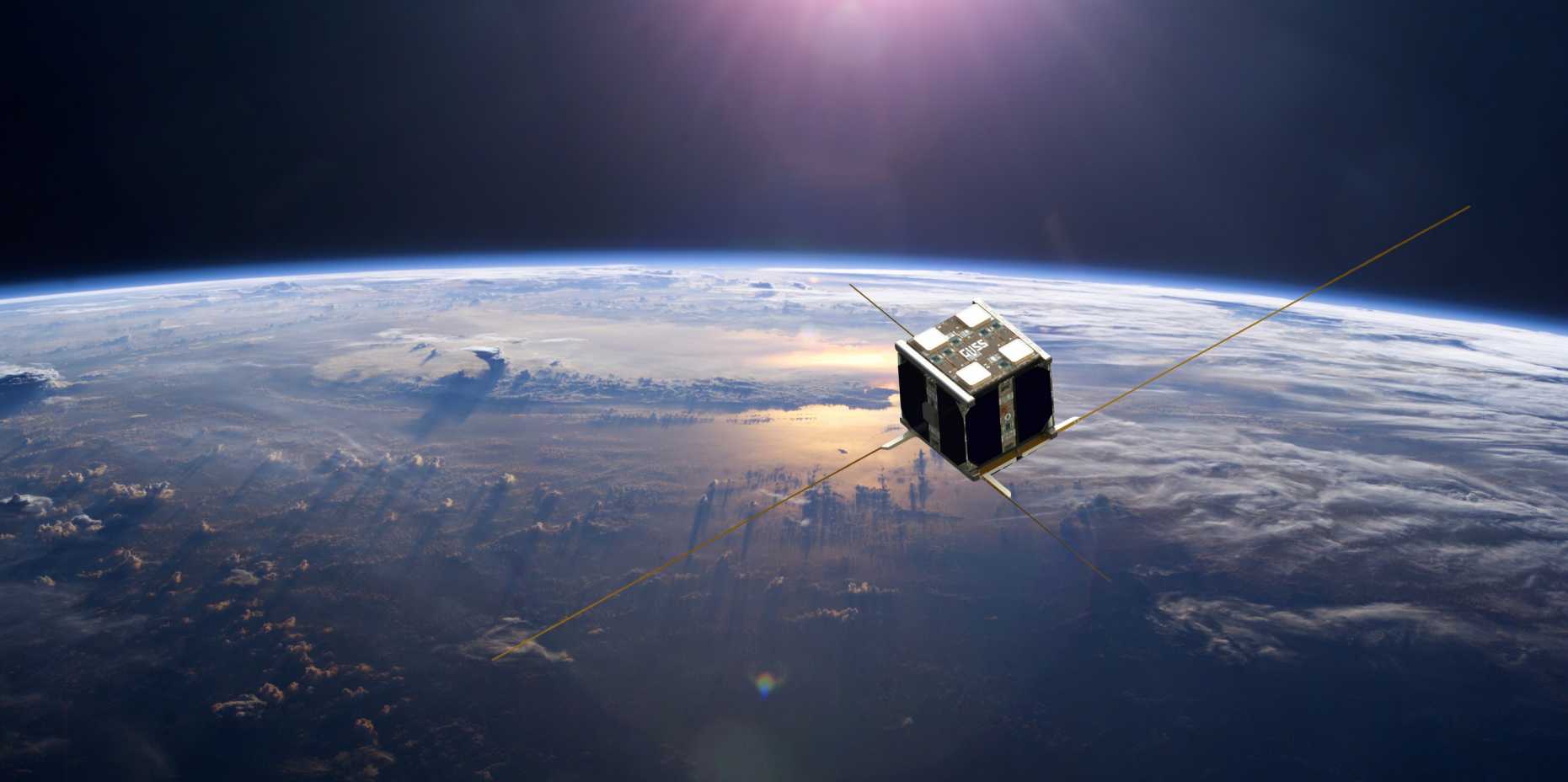 Enlarged view: CubeSat in Space